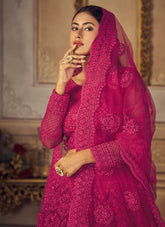 Photogenic Looking Lehenga Choli in Pink